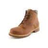 6-Inch Boot Alburn de 15 cm com corte largo “Castanho”