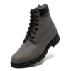 6-Inch Boot clássica impermeável de 15 cm “Nubuck cinzento”