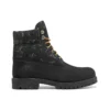 6-Inch Boot de 15 cm “Nubuck Preto com Camuflagem”