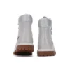 6-Inch Boot Heritage de 15 cm à prova de água “Cinza claro de grão integral com gola prateada”