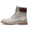 6-Inch Boot Heritage de 15 cm à prova de água “Nubuck bege com camuflagem”