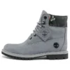 6-Inch Boot Heritage impermeável de 15 cm “Cinza médio com padrão floral”