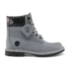 6-Inch Boot Heritage impermeável de 15 cm “Cinza médio com padrão floral”