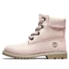 6-Inch Boot Heritage impermeável de 15 cm “Nubuck rosa claro”