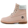 6-Inch Boot Heritage impermeável de 15 cm “Nubuck rosa claro”