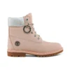 6-Inch Boot Heritage impermeável de 15 cm “Nubuck rosa claro”