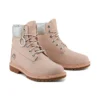 6-Inch Boot Heritage impermeável de 15 cm “Nubuck rosa claro”