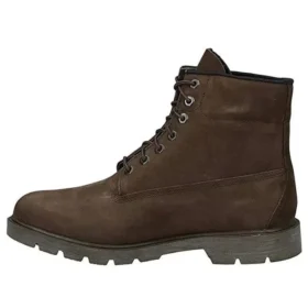 6-Inch Boot impermeável Calassic de 15 cm “Nubuck Castanho Escuro”