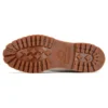 6-Inch Boot impermeável de 15 cm “Branco Laranja”