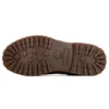 6-Inch Boot Lindon Woods de 15 cm “Nubuck cinzento escuro e gola estampada preta”
