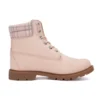 6-Inch Boot Lindon Woods de 15 cm “Nubuck rosa e gola estampada”