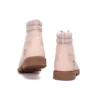 6-Inch Boot Lindon Woods de 15 cm “Nubuck rosa e gola estampada”