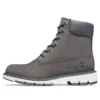 6-Inch Boot Lucia Way impermeável de 15 cm “Nubuck cinzento médio”