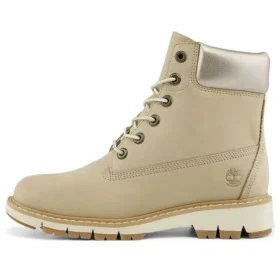6-Inch Boot Lucia Wy impermeável de 15 cm “Beige Dragonfly”
