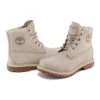 6-Inch Boot Nellie de 15 cm “Nubuck cinza claro”