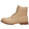 6-Inch Boot Premium de 15 cm “Bege Médio Full Grain”