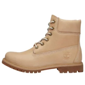 6-Inch Boot Premium de 15 cm “Bege Médio Full Grain”