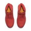 6-Inch Boots “Red” fabricadas com tecidos Liberty