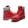 6-Inch Boots “Red” fabricadas com tecidos Liberty