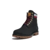 6-Inch Heritage Cupsole Boot “Nubuck Preto com Vermelho”
