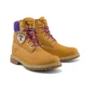 6-Inch Heritage Cupsole Wide Fit Boots “Nubuck Trigo com Roxo”