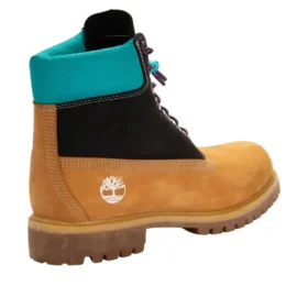6-Inch Premium Boot “Black Teal Wheat”
