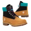 6-Inch Premium Boot “Black Teal Wheat”