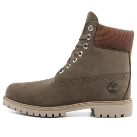6-Inch Premium Boot de 15 cm, tamanho médio “Castanho de grão integral”