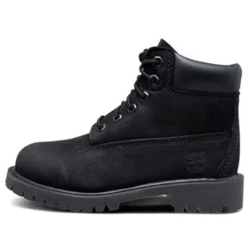 6-Inch Premium Boot de 6 polegadas com corte largo “Preto”