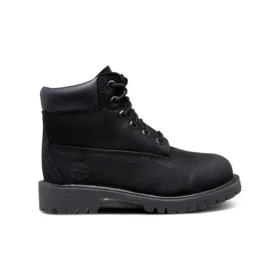 6-Inch Premium Boot de 6 polegadas com corte largo “Preto”