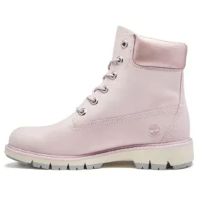 6-Inch Premium Boot “Gola Metálica Rosa Claro”