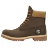 6-Inch Premium impermeável “Nubuck castanho escuro/oliva”