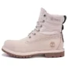 6-Inch Premium ReBOTL Fabric and Leather Wide-Fit Boot “Pale Pink”