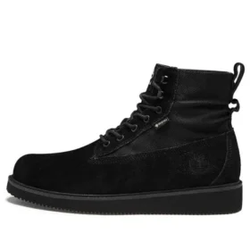 6-Inch Premium Vibram Impermeáveis de 15 cm com Corte Largo “Preto Suede”