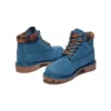 6-Inch Premium Waterproof Boot “Camuflagem em Camurça Azul Nubuck”