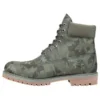 6-Inch Premium Waterproof Boot de 15 cm “Camuflagem Verde”