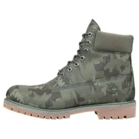 6-Inch Premium Waterproof Boot de 15 cm “Camuflagem Verde”