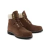 6-Inch Premium Waterproof Boot de 15 cm “Castanho e Gola de Veludo”