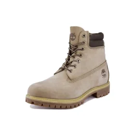 6-Inch Premium Waterproof Boot de 15 cm com Corte Largo “Nubuck Branco Sujo” 6-Inch Premium Waterproof Boot de 15 cm com Corte Largo “Nubuck Branco Sujo”