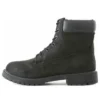 6-Inch Premium Waterproof Boot de 15 cm com Corte Largo “Nubuck Preto”