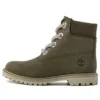 6-Inch Premium Waterproof Boot de 15 cm com Corte Largo “Nubuck Verde-oliva”