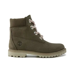 6-Inch Premium Waterproof Boot de 15 cm com Corte Largo “Nubuck Verde-oliva” 6-Inch Premium Waterproof Boot de 15 cm com Corte Largo “Nubuck Verde-oliva”