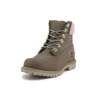 6-Inch Premium Waterproof Boot de 15 cm com Corte Largo “Nubuck Verde-oliva”