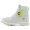 6-Inch Premium Waterproof Boot de 15 cm, impermeável e de corte largo “Bright White Waterbuck”