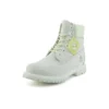 6-Inch Premium Waterproof Boot de 15 cm, impermeável e de corte largo “Bright White Waterbuck”