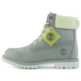 6-Inch Premium Waterproof Boot de 15 cm, impermeável e de corte largo “Nubuck cinzento” 6-Inch Premium Waterproof Boot de 15 cm, impermeável e de corte largo “Nubuck cinzento”