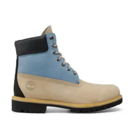 6-Inch Premium Waterproof Boot de 15 cm “Light Beige Blue” 6-Inch Premium Waterproof Boot de 15 cm “Light Beige Blue”