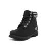 6-Inch Premium Waterproof Boot de 15 cm “Preto Nubuck Logo”