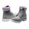 6-Inch Premium Waterproof Boot de 6 polegadas “Nubuck Cinza Médio”