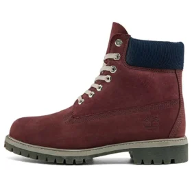 6-Inch Premium Waterproof Boot “Nubuck Borgonha”